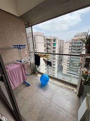 Staircase in 3 BHK Apartment at Gota – for Rent