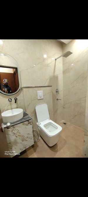 Bathroom in 3 BHK Builder Floor at East Of Kailash – for Rent