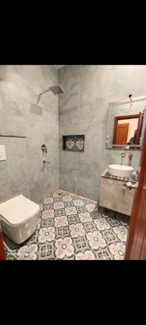 Bathroom in 3 BHK Builder Floor at East Of Kailash – for Rent