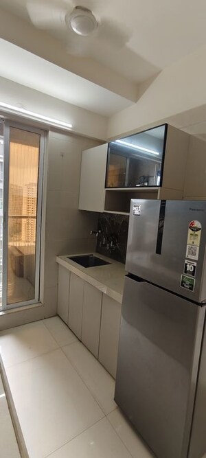 Kitchen in 1 BHK Apartment at Unique Ivana, Mira Road – for Rent