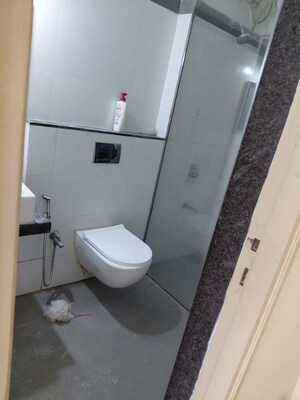 Bathroom in 3 BHK Apartment at Rustomjee Urbania Azziano, Thane West – for Rent