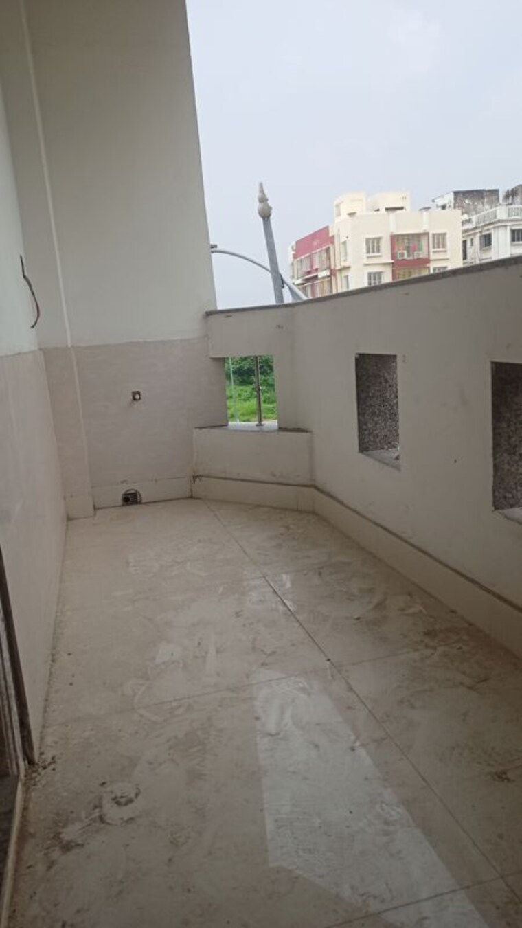 Balcony, agate-akash 3 Bedroom 1450 Sq.Ft. Apartment In New Town Kolkata 10444167