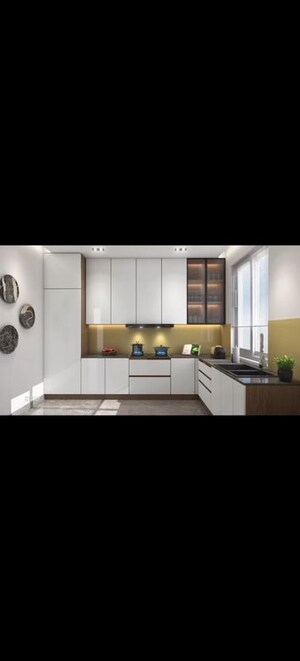 Kitchen in 3 BHK Apartment at Fortune  Enclave , Banjara Hills – for Rent