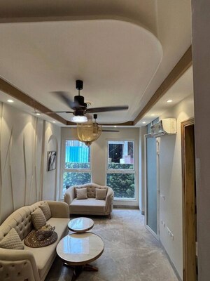Living Room in 2 BHK Apartment at Saket – for Rent