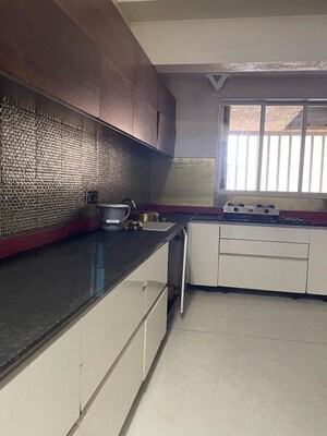 Kitchen in 2 BHK Apartment at DB Orchid Woods, Goregaon East – for Rent