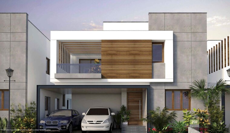 Exterior View, nambiar-bellezea 5 Bedroom 3981 Sq.Ft. Villa In Narayanaghatta Bangalore 10444193