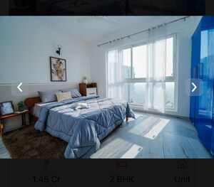 Bedroom in 2 BHK Apartment at Umang Winter Hills, Sector 77 – for Sale