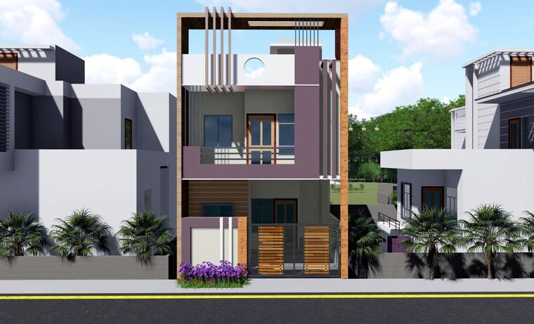 Exterior View, paharia 4 Bedroom 2000 Sq.Ft. Independent House In Paharia Varanasi 10444211