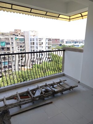 Balcony in 3 BHK Apartment at Dwarka – for Rent