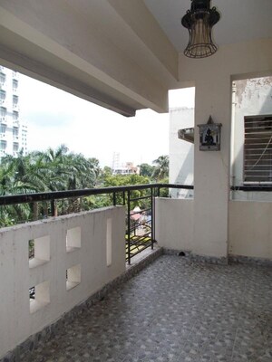 Balcony in 4 BHK Apartment at South City Villa, B L Saha Road – for Sale