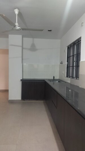 Kitchen in 3 BHK Apartment at Jubilee Hills – for Rent