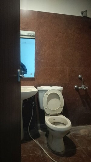 Bathroom in 3 BHK Apartment at Jubilee Hills – for Rent