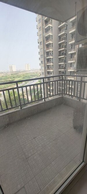 Balcony in 3 BHK Apartment at Adani M2K Oyster Grande, Sector 102 – for Rent