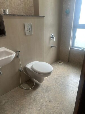 Bathroom in 2 BHK Apartment at The Wadhwa The Address, Ghatkopar West – for Rent