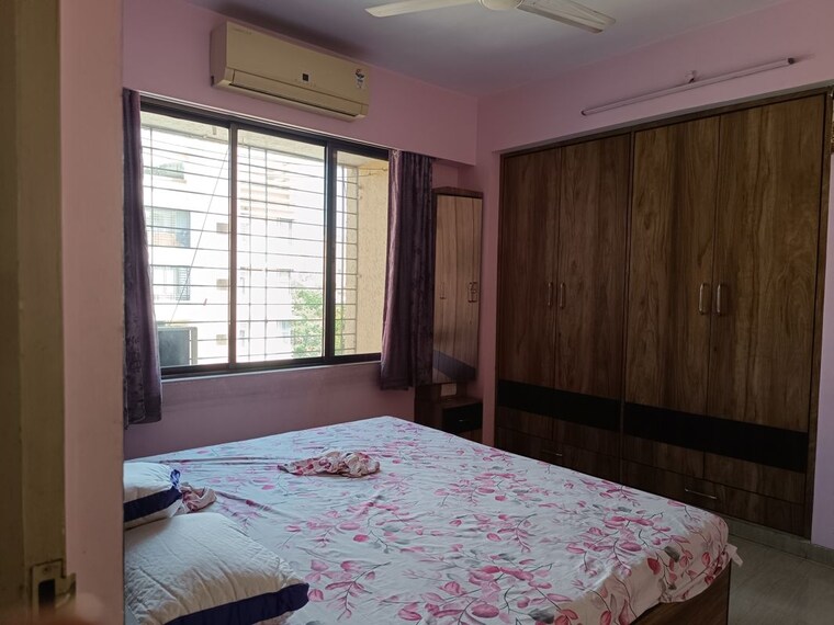 Bedroom, vijay-vilas-vega-building-1-to-6-chs-ltd 3 Bedroom 1200 Sq.Ft. Apartment In Kavesar Thane 10444320