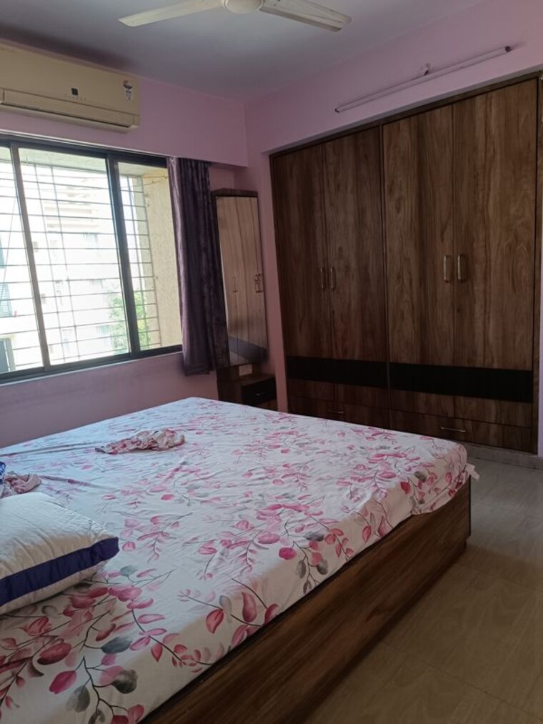 Bedroom, vijay-vilas-vega-building-1-to-6-chs-ltd 3 Bedroom 1200 Sq.Ft. Apartment In Kavesar Thane 10444320