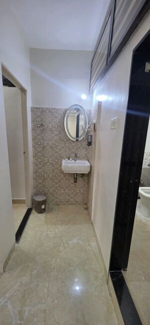 Bathroom in 2 BHK Apartment at Poddar Samadhan Apartments, Goregaon West – for Rent