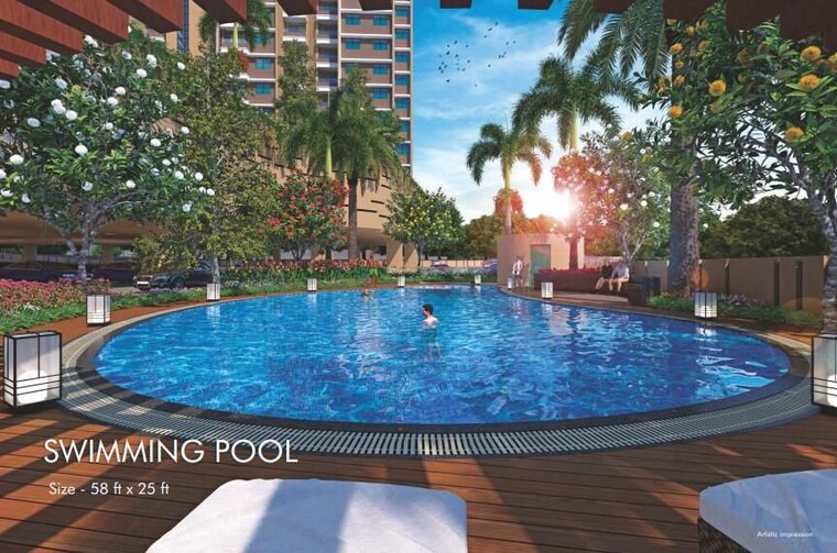 Swimming Pool, vtp-dolce-vita 2 Bedroom 760 Sq.Ft. Apartment In Kharadi Pune 10444324