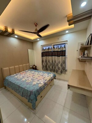 Bedroom in 2 BHK Apartment at Puravankara Palm Beach, Hennur – for Rent