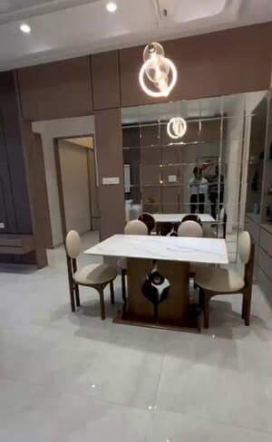 Dining area in 3 BHK Apartment at RBS Meriton Heights, Mamurdi – for Sale