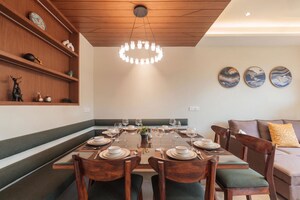 Dining Room in 4 BHK Villa at Tungarli – for Sale