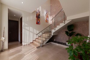 Staircase in 4 BHK Villa at Tungarli – for Sale