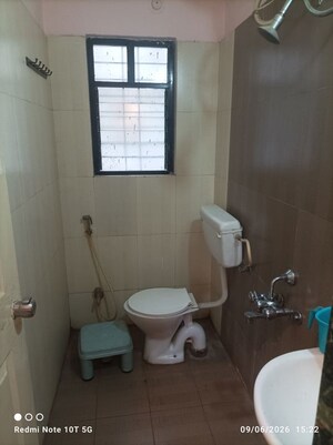 Bathroom in 2 BHK Apartment at Kohinoor Nano Homes, Ravet – for Rent