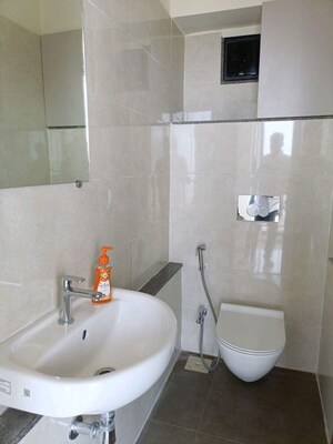 Bathroom in 2 BHK Apartment at Gurukrupa Divyam, Ghatkopar East – for Rent