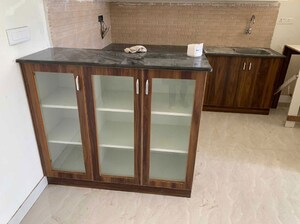 Kitchen in 1 RK Apartment at Coevolve Northern Star, Thanisandra – for Rent