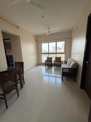 Living Room in 1.5 BHK Apartment at Sheth Avante, Kanjurmarg West – for Rent