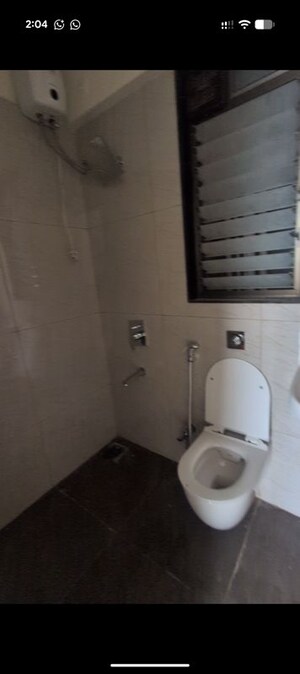 Bathroom in 2 BHK Apartment at Chandak 34 Park Estate, Goregaon West – for Rent