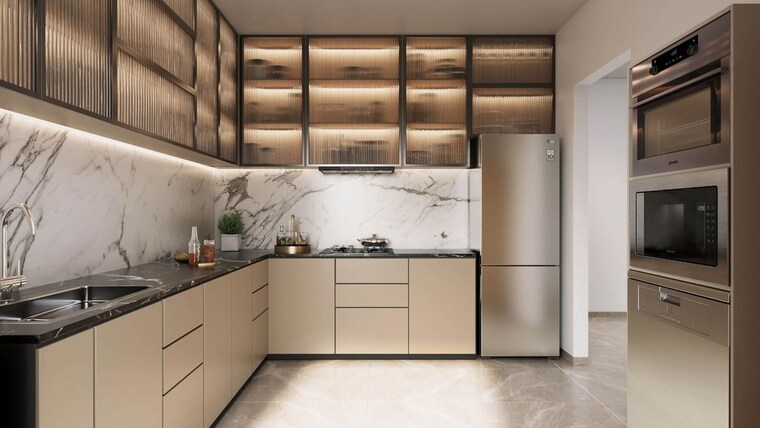 Kitchen, kamgar putala vasahat 1 RK 554 Sq.Ft. Apartment In Kamgar Putala Vasahat Pune 10444489