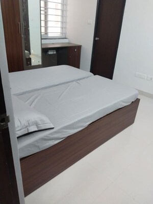 Bedroom in 1 BHK Apartment at Aadyas Nest, Madhapur – for Rent
