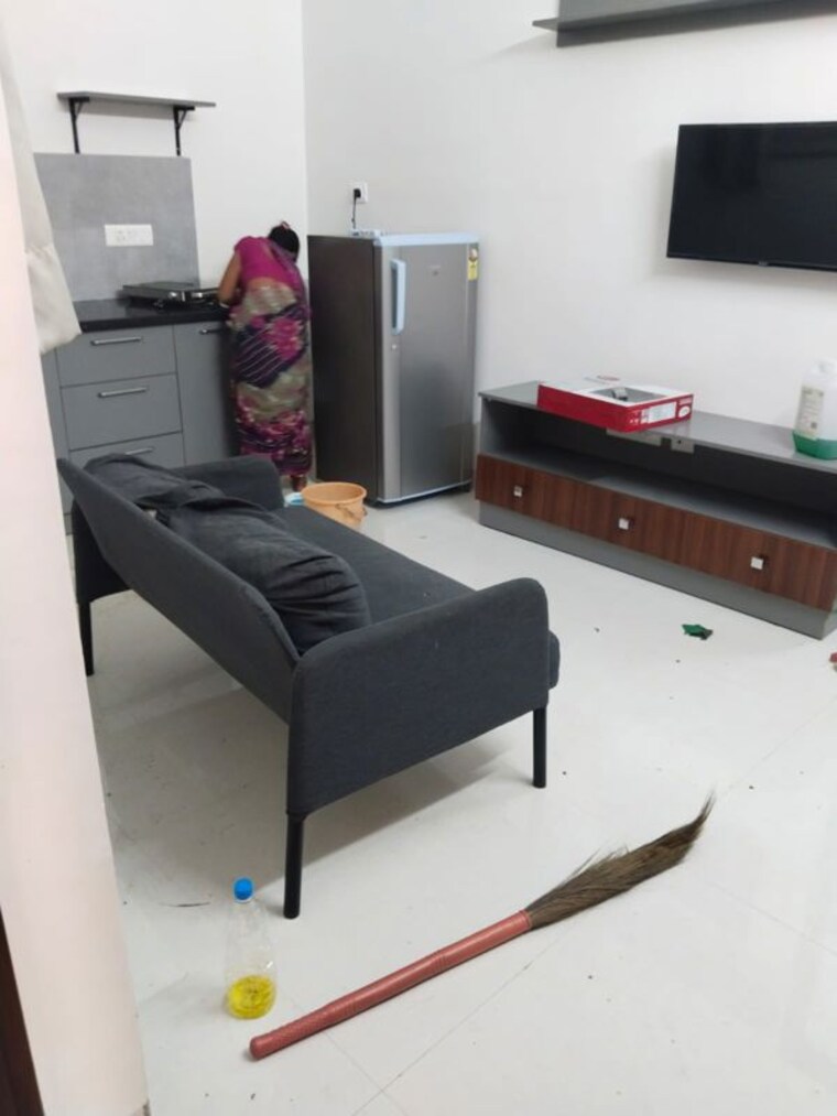 Kitchen, aadyas-nest 1 Bedroom 655 Sq.Ft. Apartment In Madhapur Hyderabad 10444534