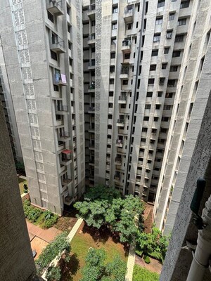 Balcony in 1 BHK Apartment at Lodha Downtown, Dombivli East – for Rent