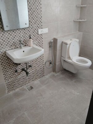 Bathroom in 4 BHK Apartment at Omaxe Heights, Sector 86 – for Rent