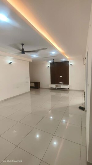 Living Room in 3 BHK Apartment at Vajram Newtown, Thanisandra Main Road – for Rent