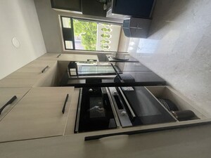 Staircase in 3 BHK Apartment at Regency Terrace, Khar West – for Rent