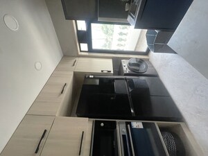Kitchen in 3 BHK Apartment at Regency Terrace, Khar West – for Rent