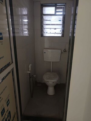 Bathroom in 1 BHK Apartment at Shraddha Infinity, Bhandup West – for Rent