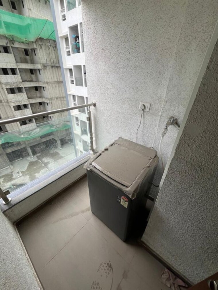 Balcony, gera-world-of-joy 1 RK 650 Sq.Ft. Apartment In Kharadi Pune 10444702