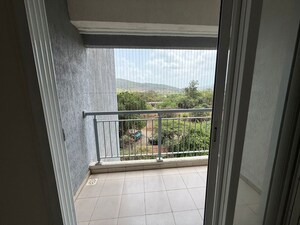 Balcony in 2 BHK Apartment at Godrej Emerald, Ghodbunder Road – for Rent