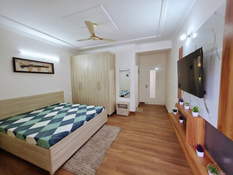 Bedroom, jal-vihar-colony 1 Bedroom 1500 Sq.Ft. Builder Floor In Sector 46 Gurgaon 10444720