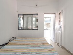 Bedroom in 1 BHK Apartment at Hermes Twins, Yerawada – for Rent