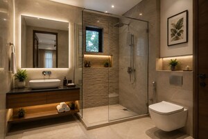 Bathroom in 3 BHK Villa at West Fort – for Sale