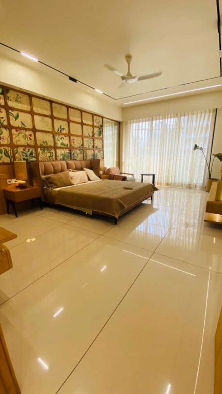 Bedroom, vihav-keystone-skyvillas 4 Bedroom 4180 Sq.Ft. Apartment In New Alkapuri Vadodara 10444727
