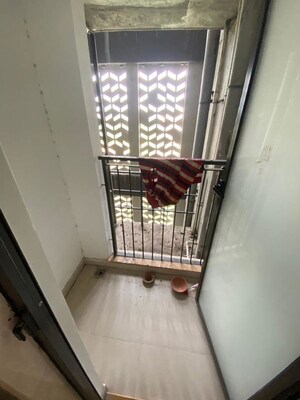 Balcony in 1 BHK Apartment at Lodha Palava Downtown, Dombivli East – for Rent