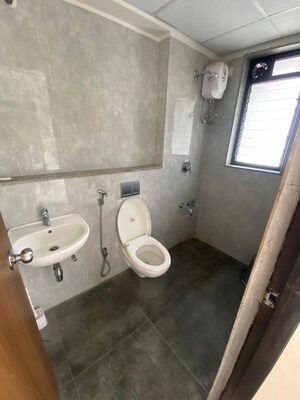Bathroom in 1 BHK Apartment at Lodha Palava Downtown, Dombivli East – for Rent