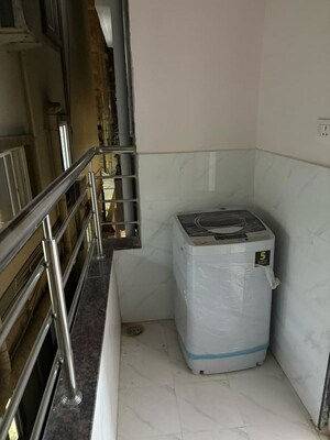 Balcony in 1 BHK Apartment at Aadyas Nest, Madhapur – for Rent
