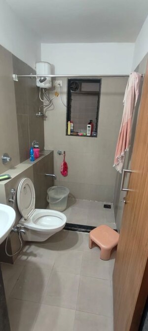 Bathroom in 2 BHK Apartment at Raunak Park View, Ghodbunder Road – for Rent